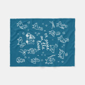 Die Er-Gans-Loose-Notaufnahme Fleecedecke (Vorderseite (Horizontal))