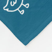 Die Er-Gans-Loose-Notaufnahme Fleecedecke (Ecke)
