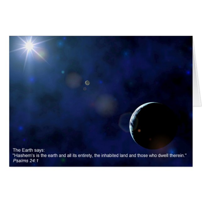 Die Erde (Vorderseite (Horizontal))