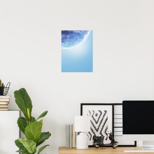 Die Erde 12 Poster (Heimbüro)