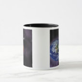 Die Erde an den äußeren Kanten Tasse (Zentrum)