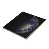 Die Erde an ihrem Äquinoktium. Fliese (Seite)