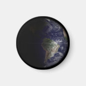 Die Erde an ihrem Äquinoktium. Magnet (Vorne)