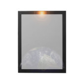 Die Erde an ihrem Äquinoktium. Notizblock (Rotiert)