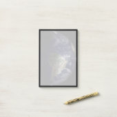 Die Erde an ihrem Äquinoktium. Post-it Klebezettel (Auf Schreibtisch)