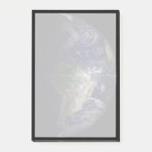 Die Erde an ihrem Äquinoktium. Post-it Klebezettel (Vorderseite)