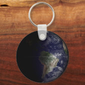 Die Erde an ihrem Äquinoktium. Schlüsselanhänger (Vorderseite)