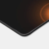 Die Erde an ihrem Äquinoktium. Schreibtischunterlage (Ecke)