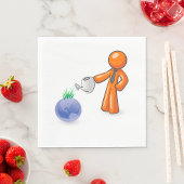 Die Erde bewässern Serviette