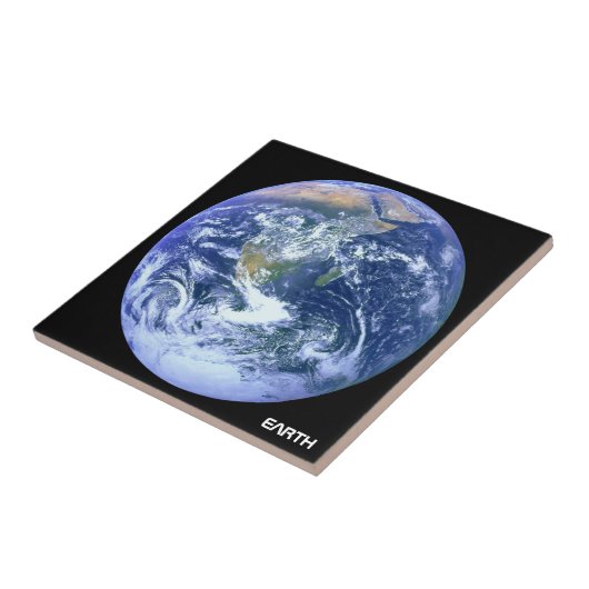 Die Erde - der blaue Marmor Fliese (Seite)