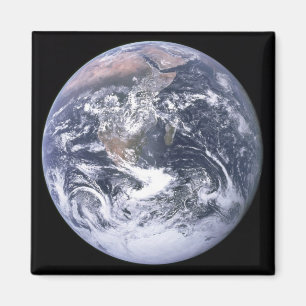 Die Erde "Der Blaue Marmor" scheint aus Apollo 17 Magnet
