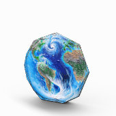 Die Erde, der blaue Planet Fotoblock (Rechts)