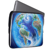 Die Erde, der blaue Planet Laptopschutzhülle (Vorne Rechts)