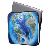 Die Erde, der blaue Planet Laptopschutzhülle (Vorderseite Links)
