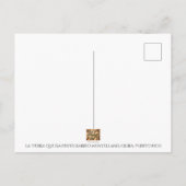 Die Erde, die Frucht bringt Postkarte (Rückseite)