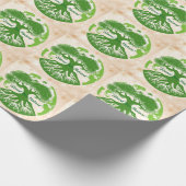 "Die Erde erhalten" Geschenkpapier (Ecke)