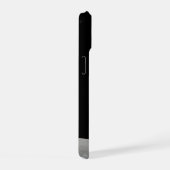 Die Erde erhebt sich über dem Mondlicht. iPhone 15 Hülle (Rechte Seite)