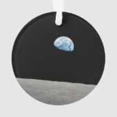 Die Erde erhebt sich über dem Mondlicht. Ornament (Rückseite)