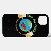 Die Erde gerettet Case-Mate iPhone Hülle (Rückseite (Horizontal))