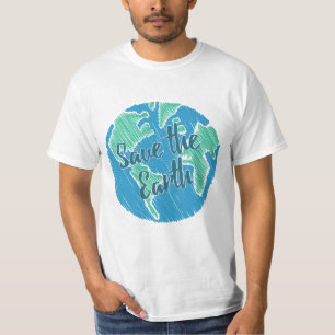 Die Erde gerettet T-Shirt