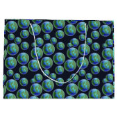 Die Erde Große Geschenktüte (Rückseite)