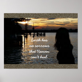 Die Erde hat keine Sorgen - Kunstdruck Poster