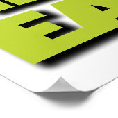 Die Erde heilen unsere Zukunft Poster (Ecke)