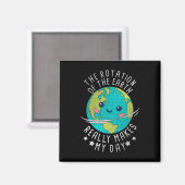 Die Erde ist die Erde des Herrn und alles darin Ch Magnet (Vorderseite/Rückseite)