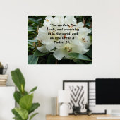 Die Erde ist die Lords ~Print~ Poster (Heimbüro)