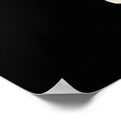 Die Erde ist ein besserer Platz mit dir darin Poster (Ecke)