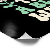 Die Erde ist ein besserer Platz mit dir darin Poster (Ecke)