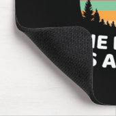 Die Erde ist ein Plattengolf Mousepad (Ecke)