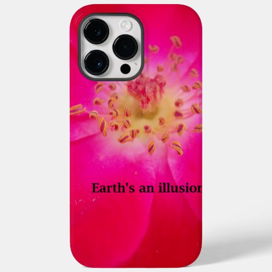 Die Erde ist eine Illusion Case-Mate iPhone Hülle (Rückseite)