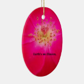 Die Erde ist eine Illusion Keramik Ornament (Rechts)