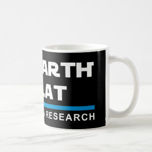 Die ERDE IST FLACHE Kaffee-Tasse Kaffeetasse