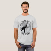 Die Erde ist mein Waffen-Judo T-Shirt (Vorne ganz)