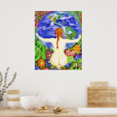 Die Erde ist meine Mutter Poster (Küche)