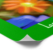 Die Erde ist meine Mutter Poster (Ecke)