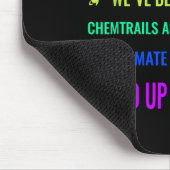 Die Erde Ist Nicht Flach Impfstoffe Funktionieren Mousepad (Ecke)