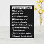 Die Erde ist nicht flach, Impfstoffe wirken lustig Karte (Gelbe Blume)