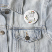Die Erde lacht in Blume Button (Beispiel)