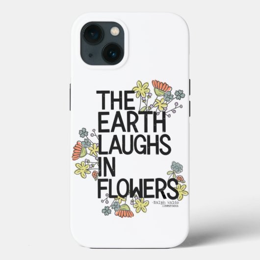 Die Erde lacht in Blume Case-Mate iPhone Hülle (Rückseite)