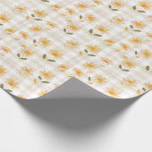 Die Erde lacht in Blume Geschenkpapier (Ecke)