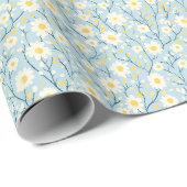 Die Erde lacht in Blume Geschenkpapier (Rolleneckpunkt)