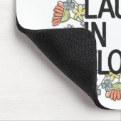 Die Erde lacht in Blume Mousepad (Ecke)