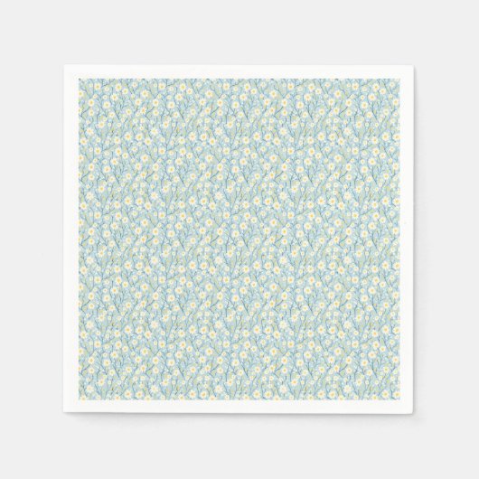 Die Erde lacht in Blume Serviette (Vorderseite)