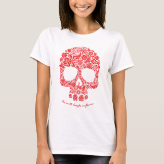 Die Erde lacht in den Blumen-T - Shirt-Frauen T-Shirt