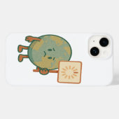 Die Erde ladet... Bitte warten Case-Mate iPhone Hülle (Rückseite (Horizontal))