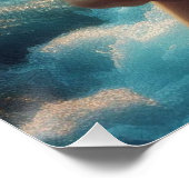 DIE ERDE LIEGT IN UNSEREM HANDEL POSTER (Ecke)