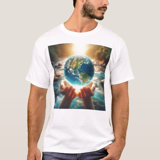 DIE ERDE LIEGT IN UNSEREM HANDEL T-Shirt (Vorderseite)